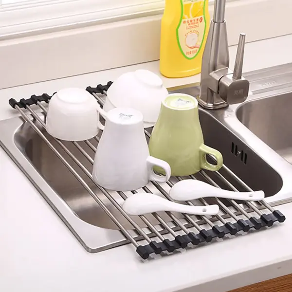 Stainless Steel Sink Drain Rack Multi-Sized - Image 2