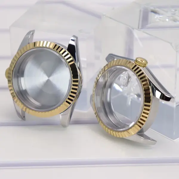 36mm/40mm Stainless Steel Watch Case for Seiko - Image 3