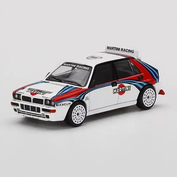 1:64 Scale Diecast Martini Lancia Car Model