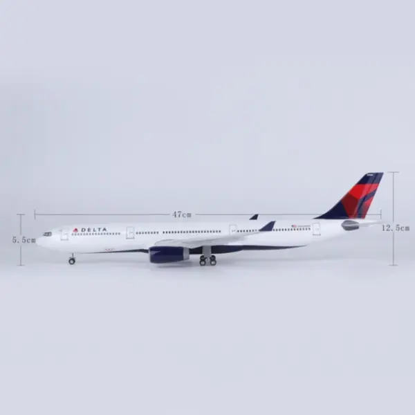 A330 Model Air Delta Airlines Resin Aircraft - Image 3