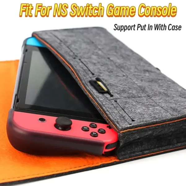 Dark Grey Storage Bag for Nintendo Switch - Image 3