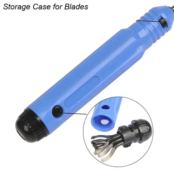 Metal Deburring Tool Kit with Rotary Blades - Image 3