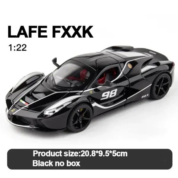 1/22 Scale Ferrari FXX K Diecast Model Car - Image 7