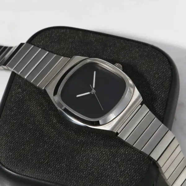 35mm Stainless Steel Unisex Quartz Watch - Image 6