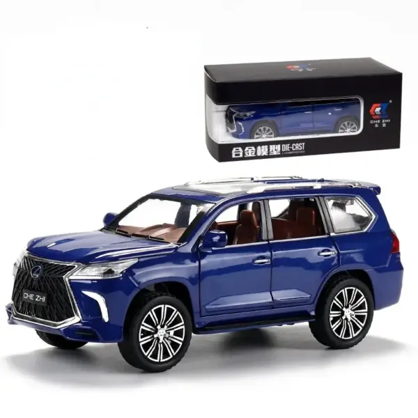 1:24 Lexus LX570 Alloy Diecast Model Car - Image 7