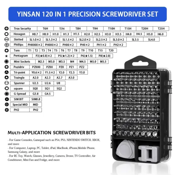 115 in 1 Precision Screwdriver Set for Electronics - Image 2