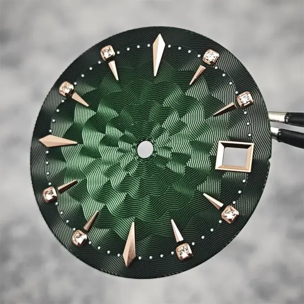 29mm Women's Watch Dial with Diamond Design - Image 16