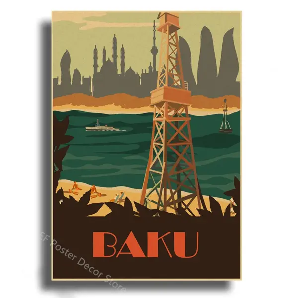 Soviet Space Rocket Vintage Poster Prints - Image 10