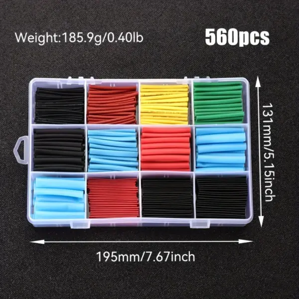 Heat Shrink Tubing Kit - 560/580/800 pcs - Image 8