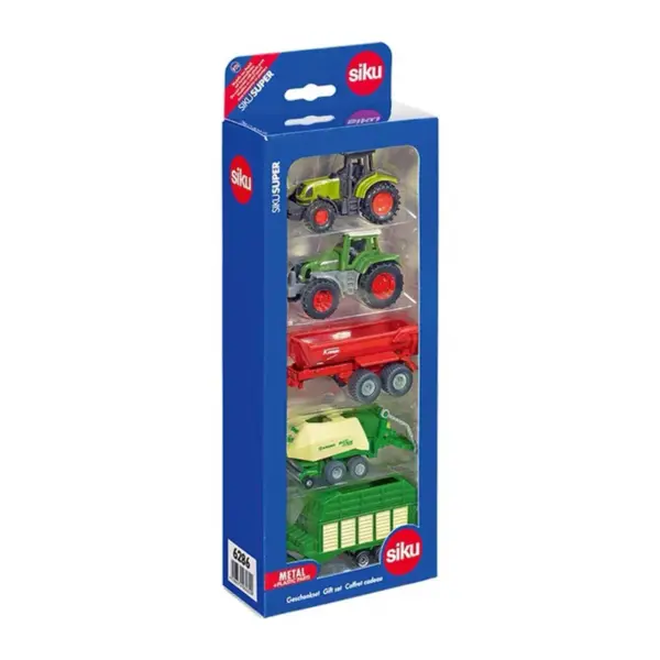1:55 Scale Diecast Agricultural Vehicle Set - Image 3
