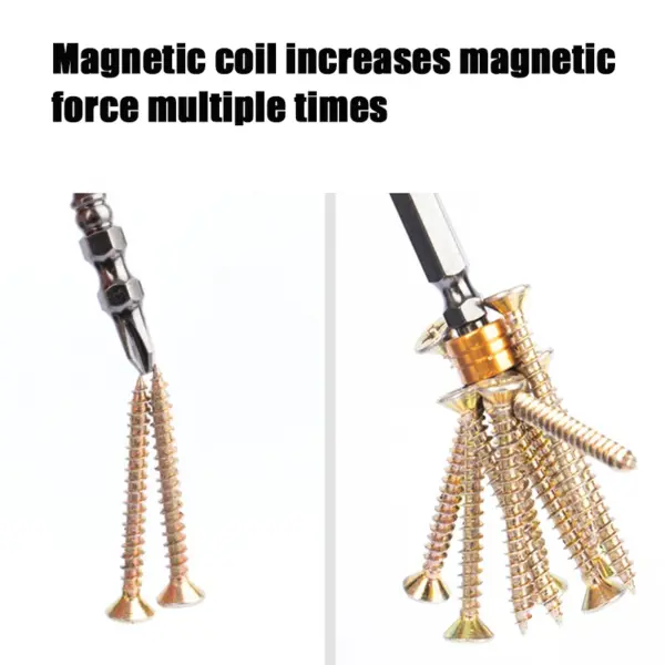 PH2 Magnetic Electric Screwdriver Set 5-9Pcs - Image 3
