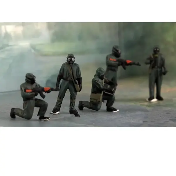1:72 Scale Resin Russian Biochemical Soldiers - Image 5