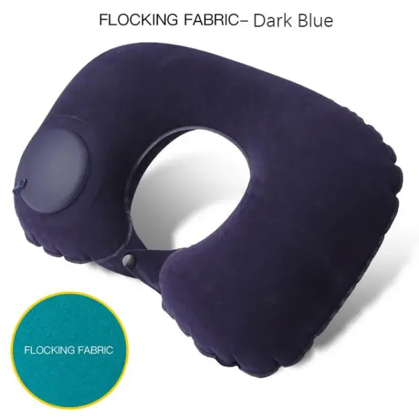 U-Shape Inflatable Travel Neck Pillow - Image 11