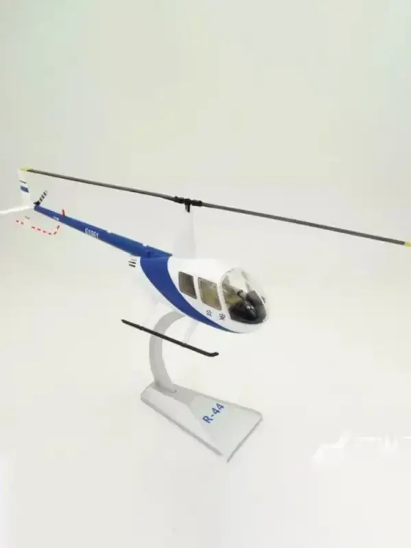 1:32 Scale Diecast Robinson R44 Helicopter Model - Image 3