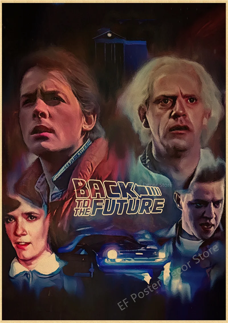 Vintage Back To The Future Movie Poster Print 20 Vintage Back To The Future Movie Poster Print - Image 20