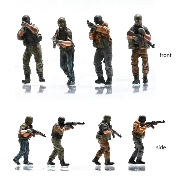 1/72 Scale Armed Soldier Model Set