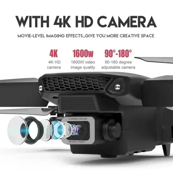 E88Pro Drone 4K Dual Camera with GPS - Image 3