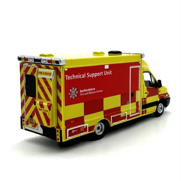 1:76 Scale Diecast Alloy Fire Rescue Vehicle - Image 2