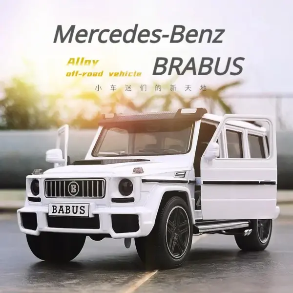 1:24 Mercedes Benz BRABUS Off-road Diecast Car