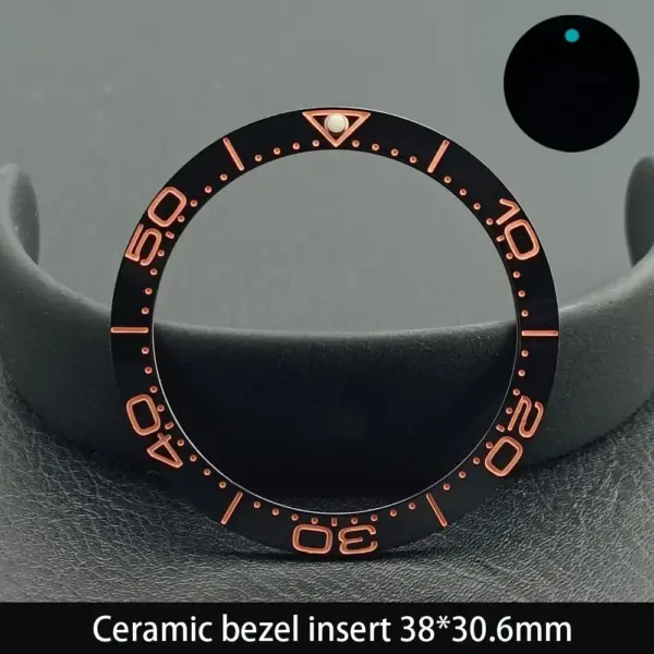 38mm Ceramic GMT Dive Watch Bezel Insert - Image 13