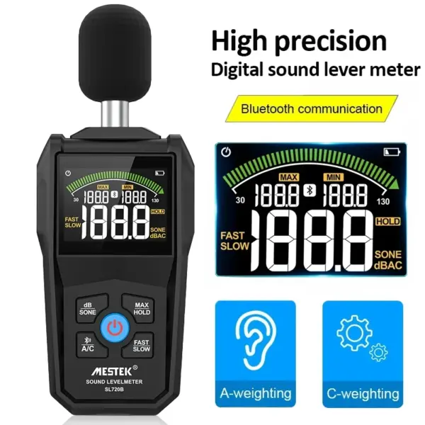 SL720B Digital Sound Level Meter 30-130dB