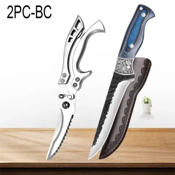 Professional Chef's Stainless Steel Knife Set - Image 8