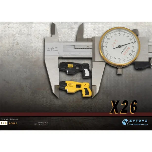 1/6 Scale X26 Taser Gun Action Figure Accessory - Image 2