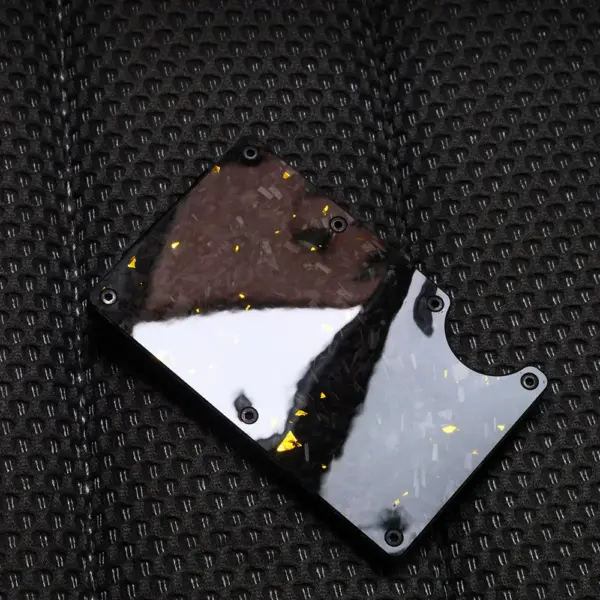 RFID Minimalist Carbon Fiber Slim Wallet - Image 5