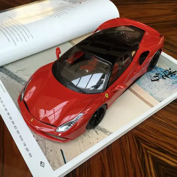 Ferrari 488 GTB 1:18 Scale Diecast Model - Image 2