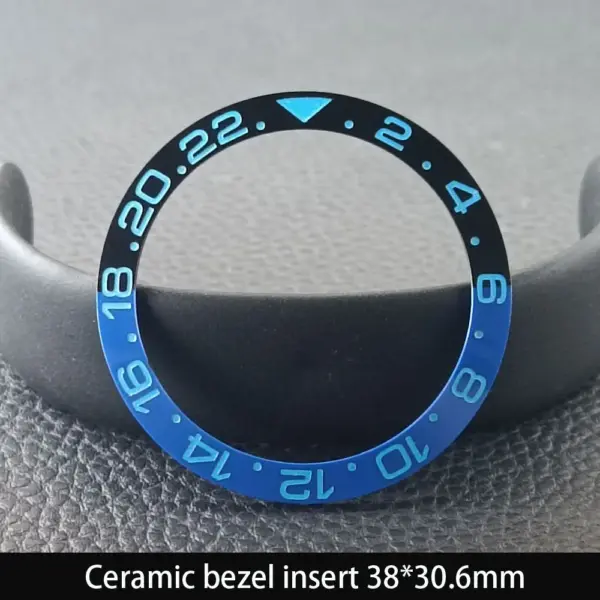 38mm Ceramic GMT Dive Watch Bezel Insert - Image 21