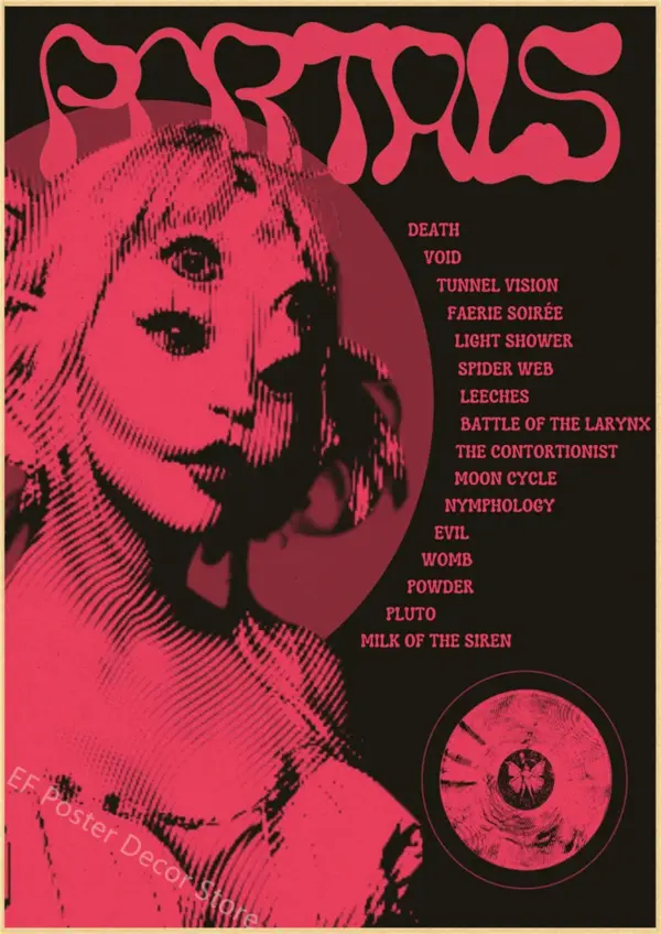 Vintage Singer Retro Music Canvas Poster - Image 21