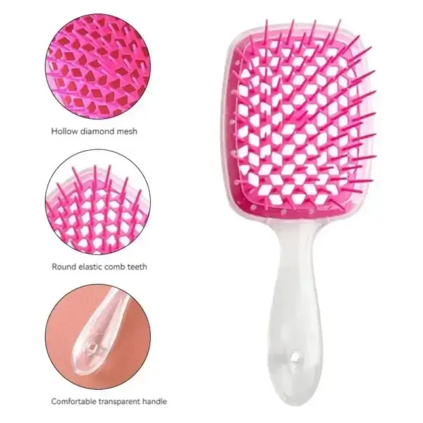 Honeycomb Anti-Hair Loss Massage Styling Comb - Image 6