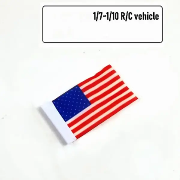 RC Climbing Car Upgrade Antenna & Flag Set - Image 11