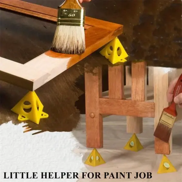 10 Pack Mini Pyramid Painting Stands - Image 5