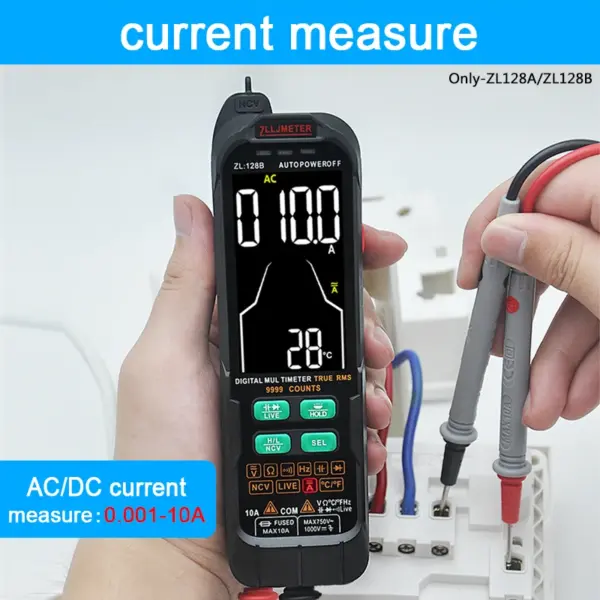 Digital Multimeter AC DC Voltage Current Tester - Image 2