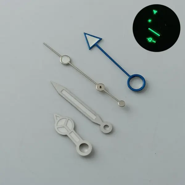 Blue Green Luminous NH34 Watch Hands Set - Image 16