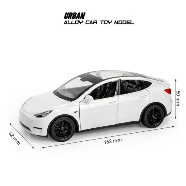 1:32 Tesla Model Y Diecast Car Model - Image 4