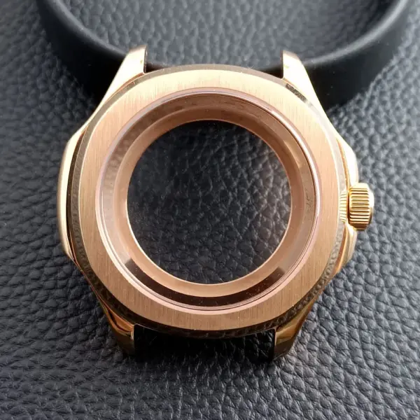 39.5mm Stainless Steel Watch Case with Sapphire Glass - Image 45