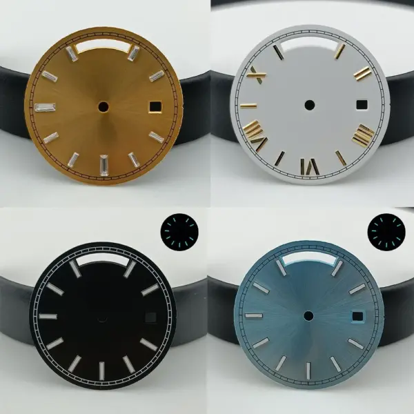 31mm Silver/Blue/Gold Dial for 8285 Movement - Image 2