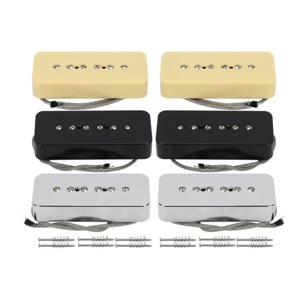 Alnico 5 P90 Soapbar Guitar Pickups Set