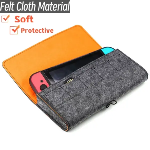 Dark Grey Storage Bag for Nintendo Switch - Image 2