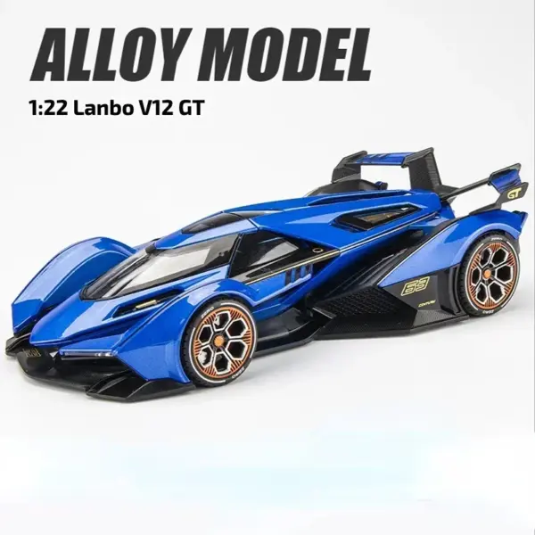 1:22 Lamborghini Vision Gran Turismo Diecast Model - Image 7