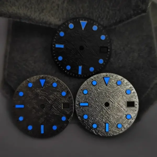 28.5mm Meteorite Pattern Watch Dial Replacement - Image 2