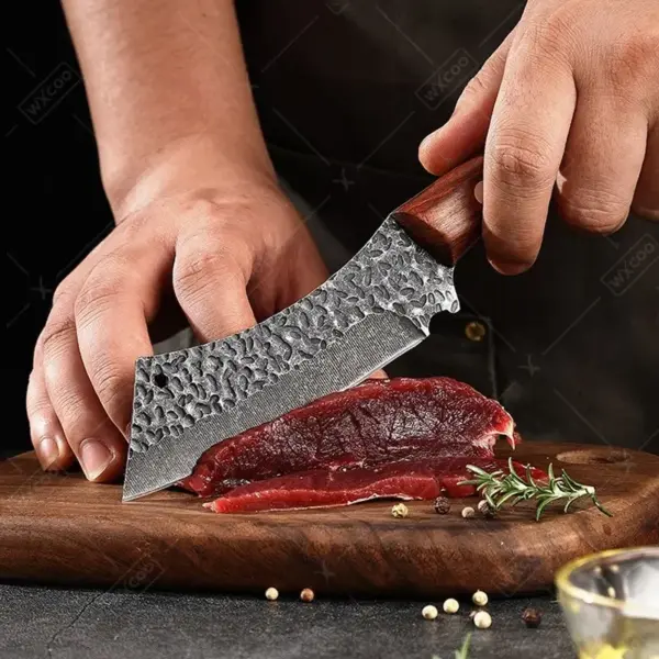 Handcrafted Stainless Steel Kitchen Chef Knife - Image 2