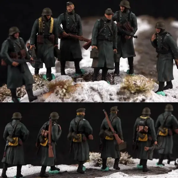 1:72 Scale German Soldiers Miniature Figures Set