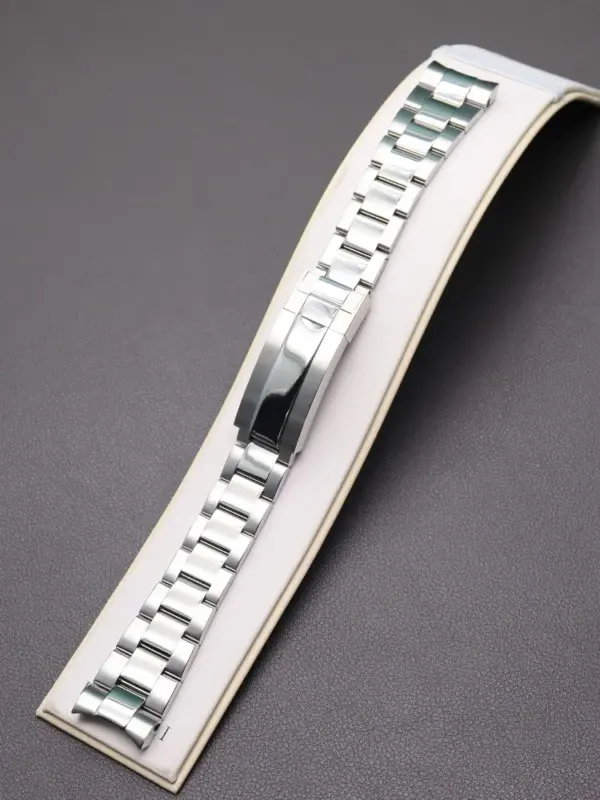 20mm Stainless Steel Watch Strap with Clasp - Image 11