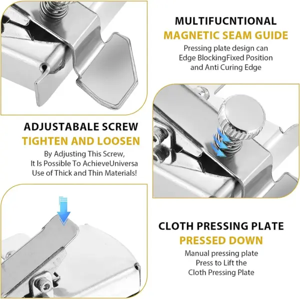 Magnetic Seam Guide for All Sewing Machines - Image 3