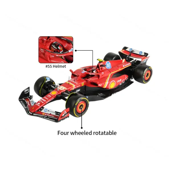 2024 Ferrari SF24 1:18 Diecast Model Car - Image 2