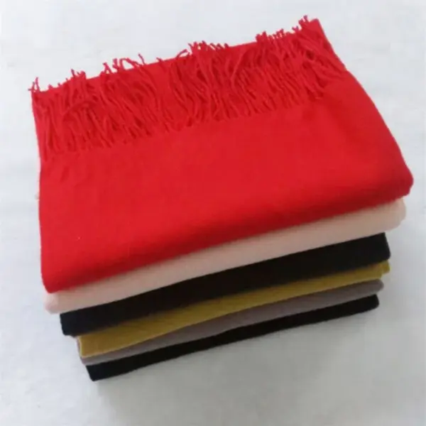 Thickened Cashmere Feel Scarf for All Seasons - Image 5