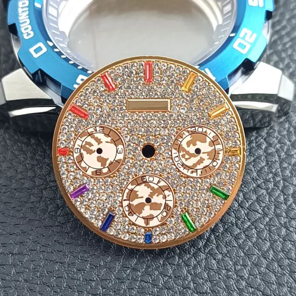 VK63 Luminous Watch Dial for 39.3mm Case - Image 4